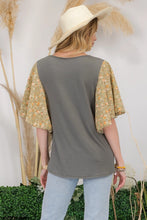 Olive Fly Away Top