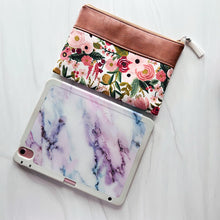 Blue Meadow Large Pouch