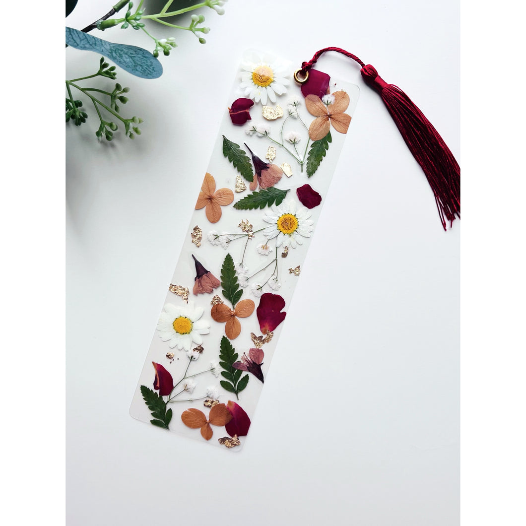 Red Holiday Bookmark